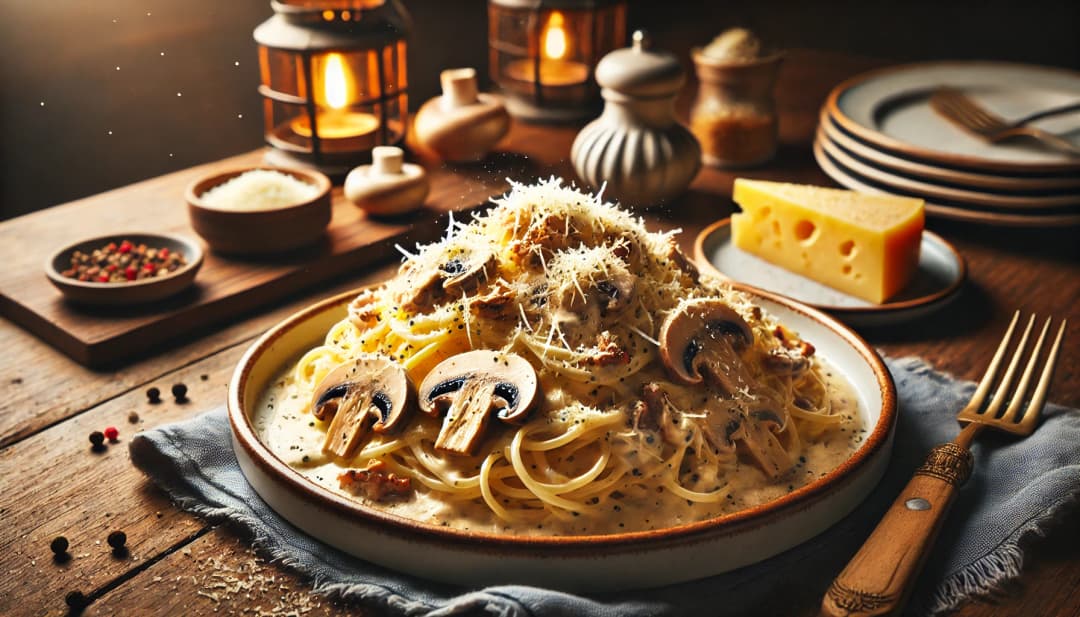 funchi-pasta